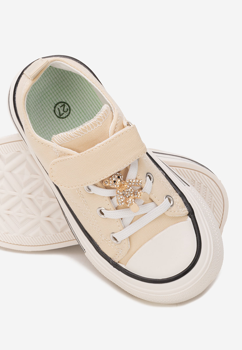 Κοριτσίστικα sneakers Miravia μπεζ