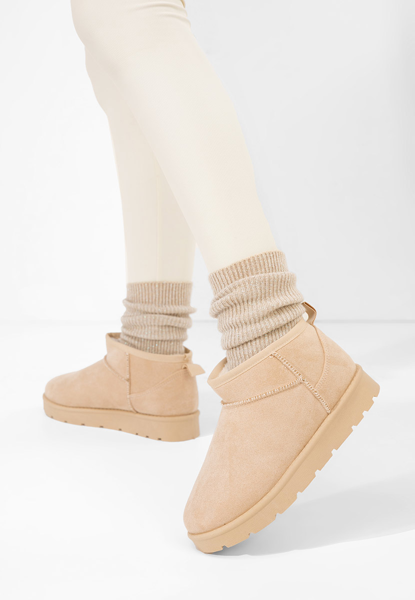 Μπότες τύπου UGG Avenira μπεζ