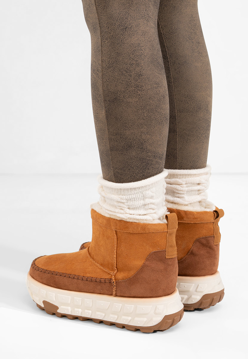 Mποτάκια πλατφόρμα Novela ταμπά