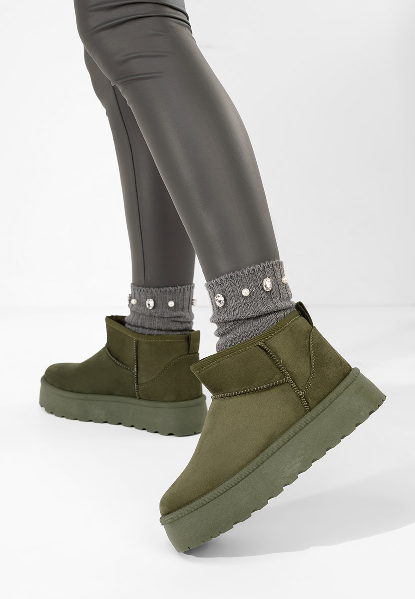 Μπότες τύπου UGG Delvira πρασινο