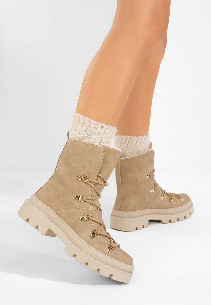 Χειμερινά Αρβυλάκια γυναικείες Solira χακι