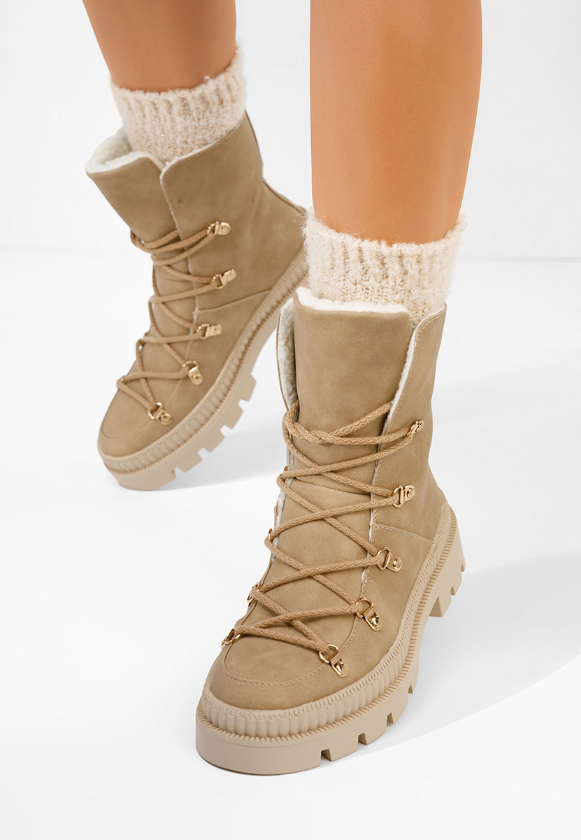 Χειμερινά Αρβυλάκια γυναικείες Solira χακι