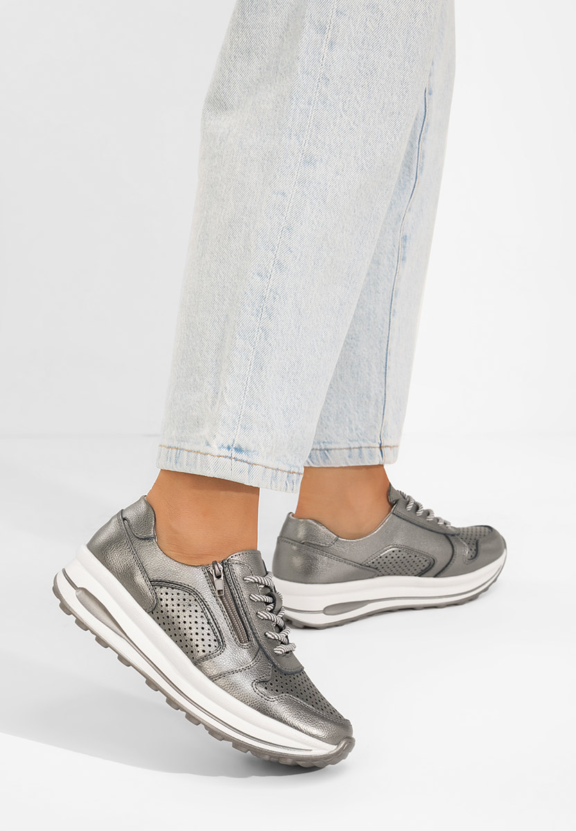 Sneakers γυναικεια δερματινα Cidra ασιμι