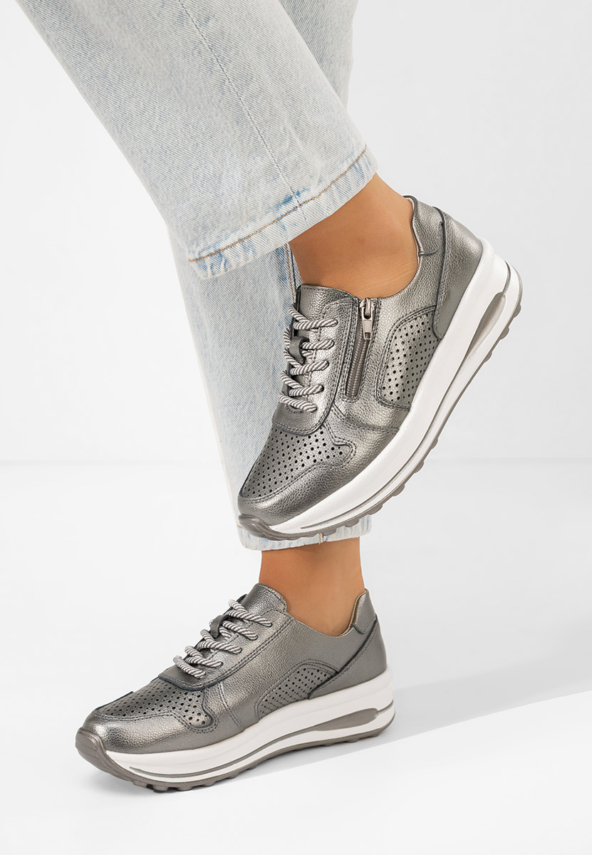 Sneakers γυναικεια δερματινα Cidra ασιμι
