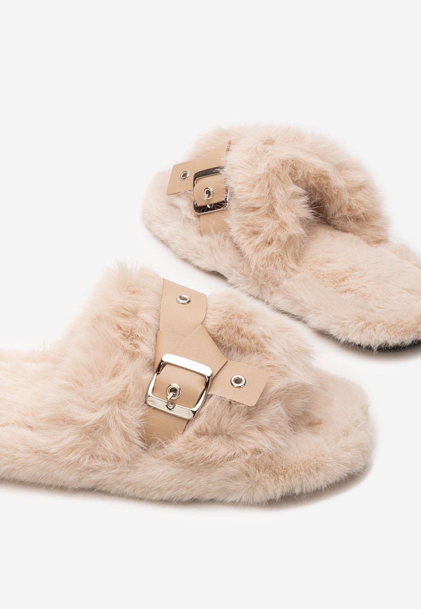 Παντοφλεσ γυναικειεσ χειμερινεσ Arlete μπεζ Παντοφλεσ γυναικειεσ χειμερινεσ Arlete μπεζ