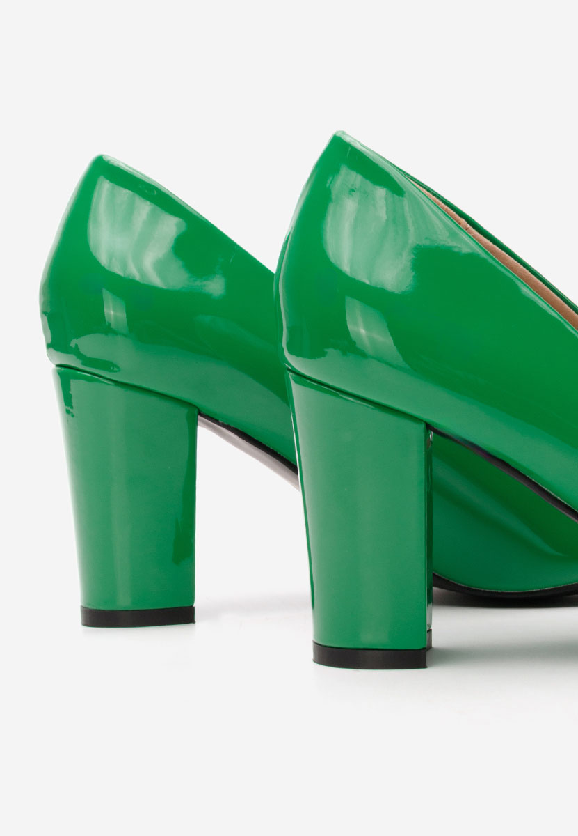 Γόβες Chique V5 πρασινο