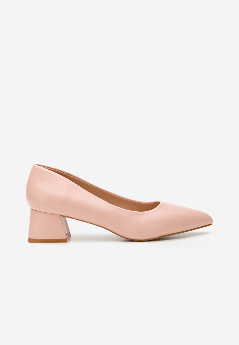 Γόβες με χαμηλό τακούνι Alleva V2 Νουντ