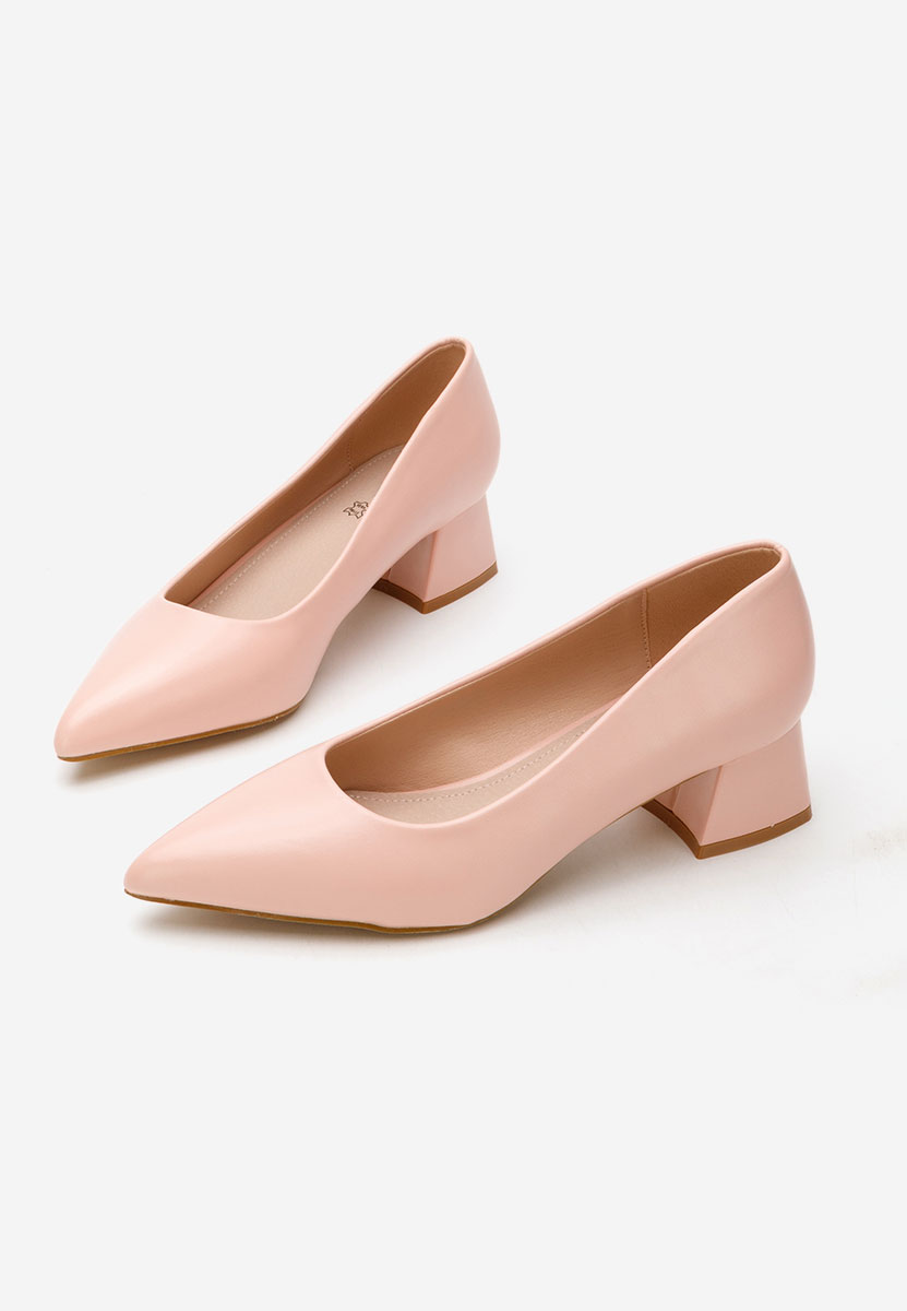 Γόβες με χαμηλό τακούνι Alleva V2 Νουντ