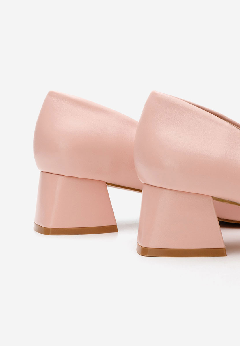 Γόβες με χαμηλό τακούνι Alleva V2 Νουντ