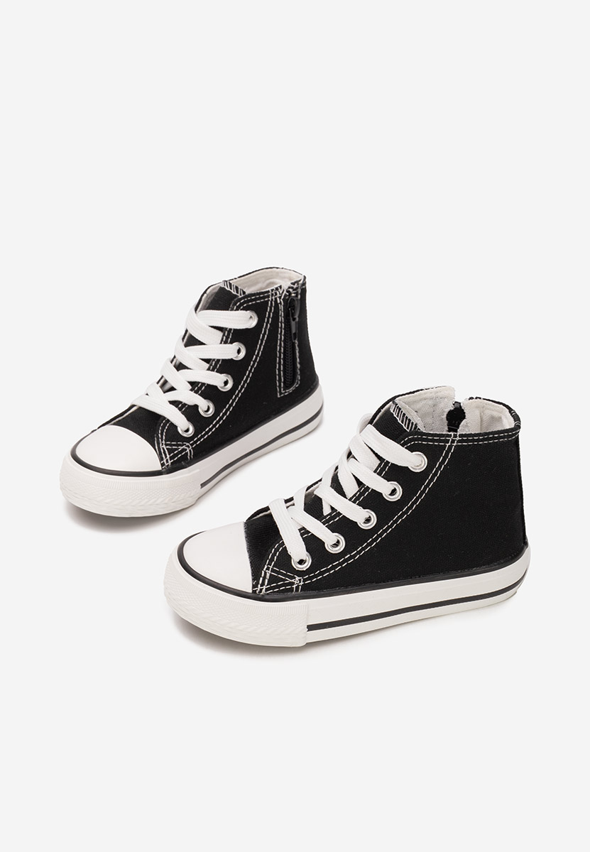 Παιδικά μποτάκια sneakers Denzel V2 μαύρα