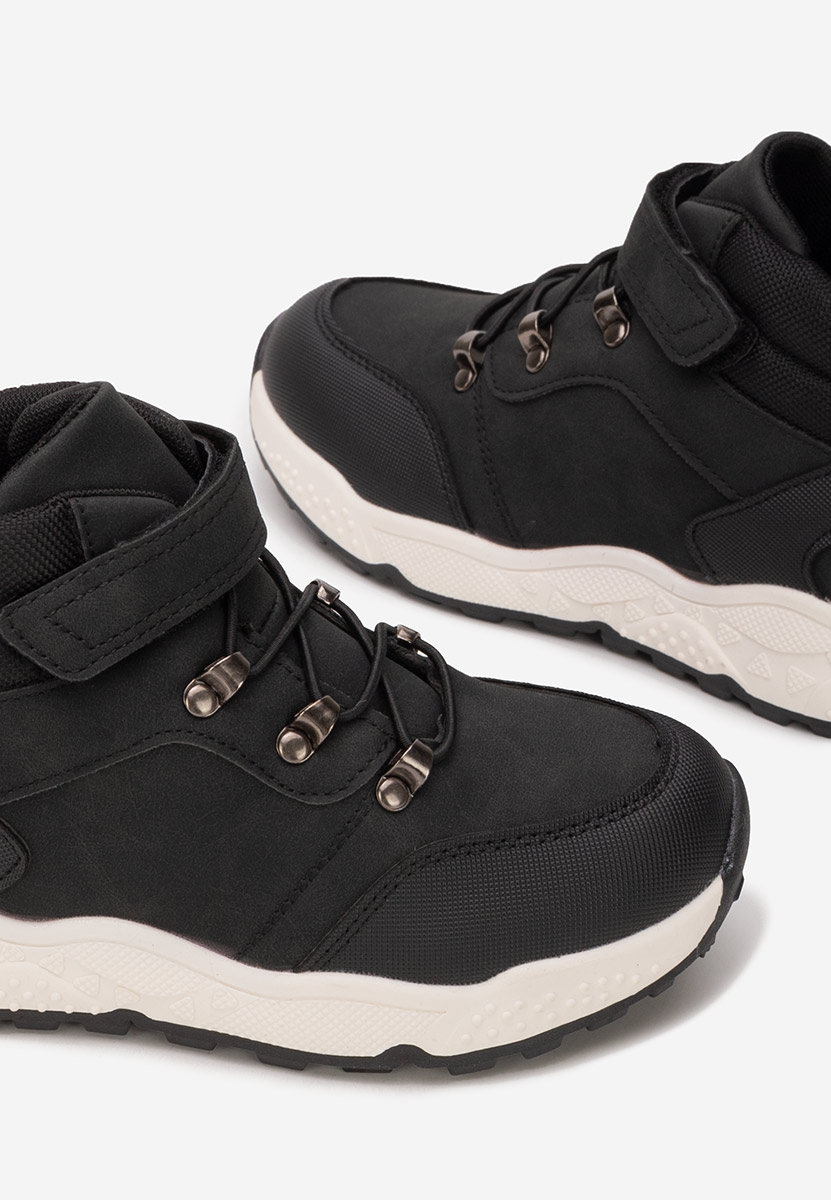 Μποτάκια για αγόρια Isnor Μαύρα