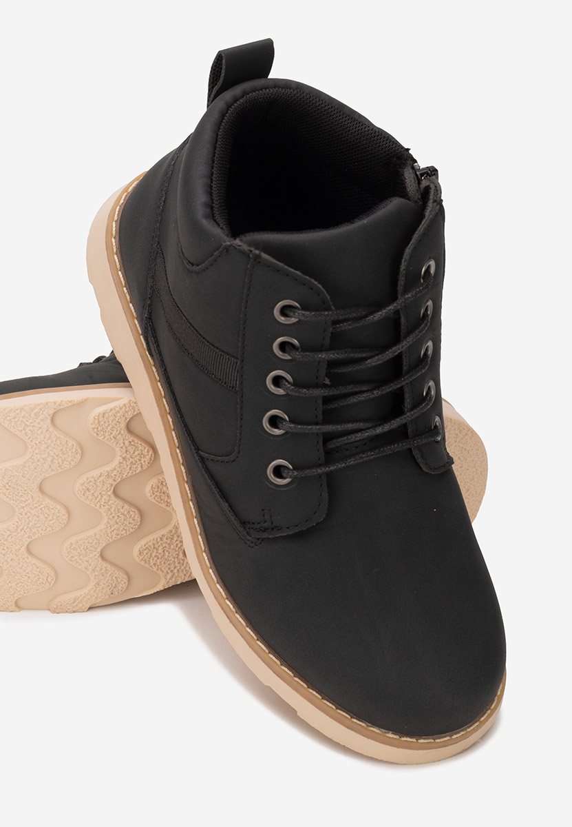 Μποτάκια για αγόρια Torven Μαύρα