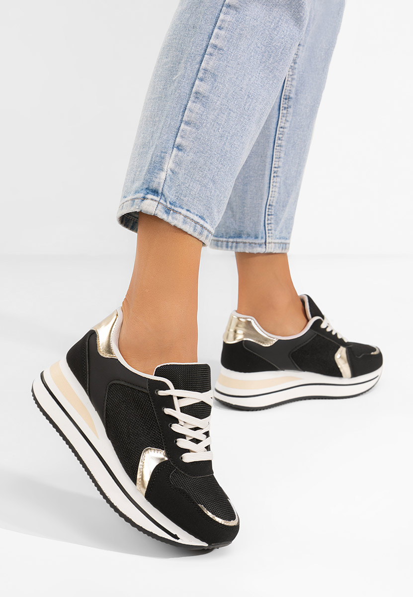 Sneakers με πλατφόρμα Sidnei μαύρα