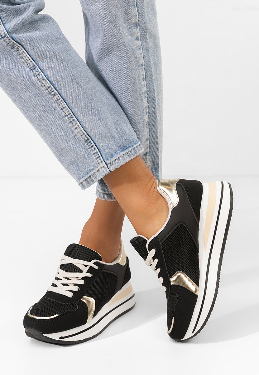 Sneakers με πλατφόρμα Sidnei μαύρα