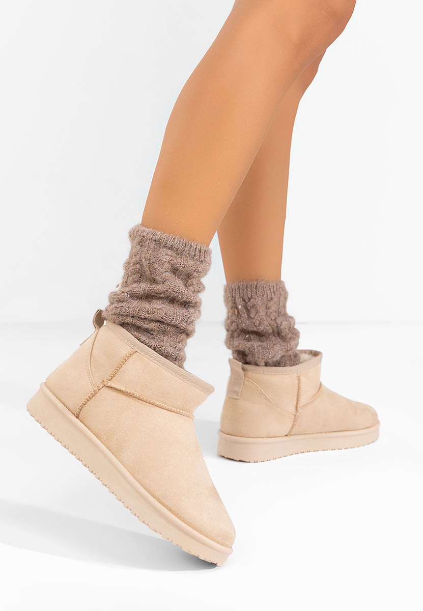Χειμερινά Αρβυλάκια γυναικείες Andora μπεζ