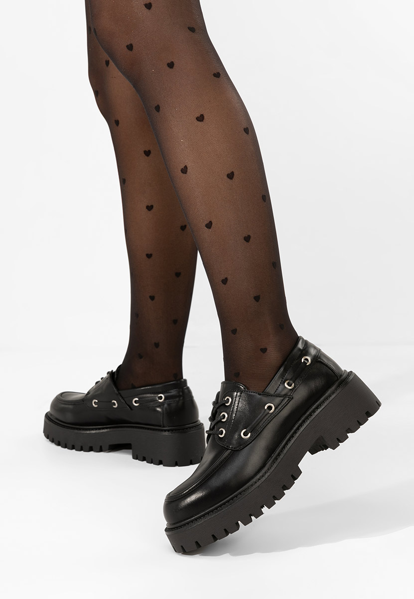 Casual παπουτσια γυναικεια Plumia μαύρα