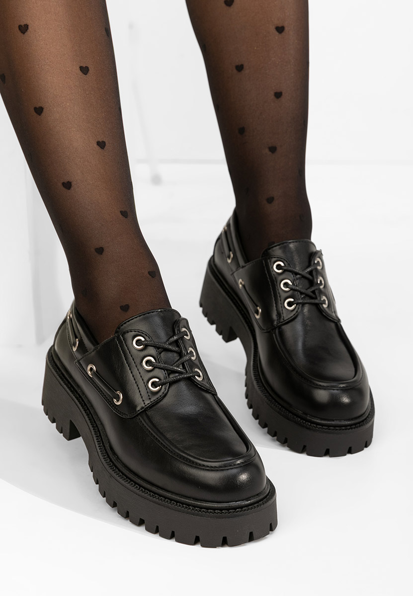 Casual παπουτσια γυναικεια Plumia μαύρα