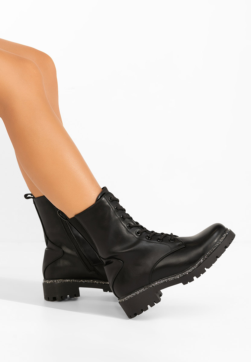 Αρβυλάκια γυναικεία Savencia μαύρα