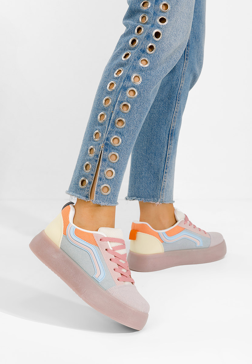Sneakers γυναικεια Davira μωβ