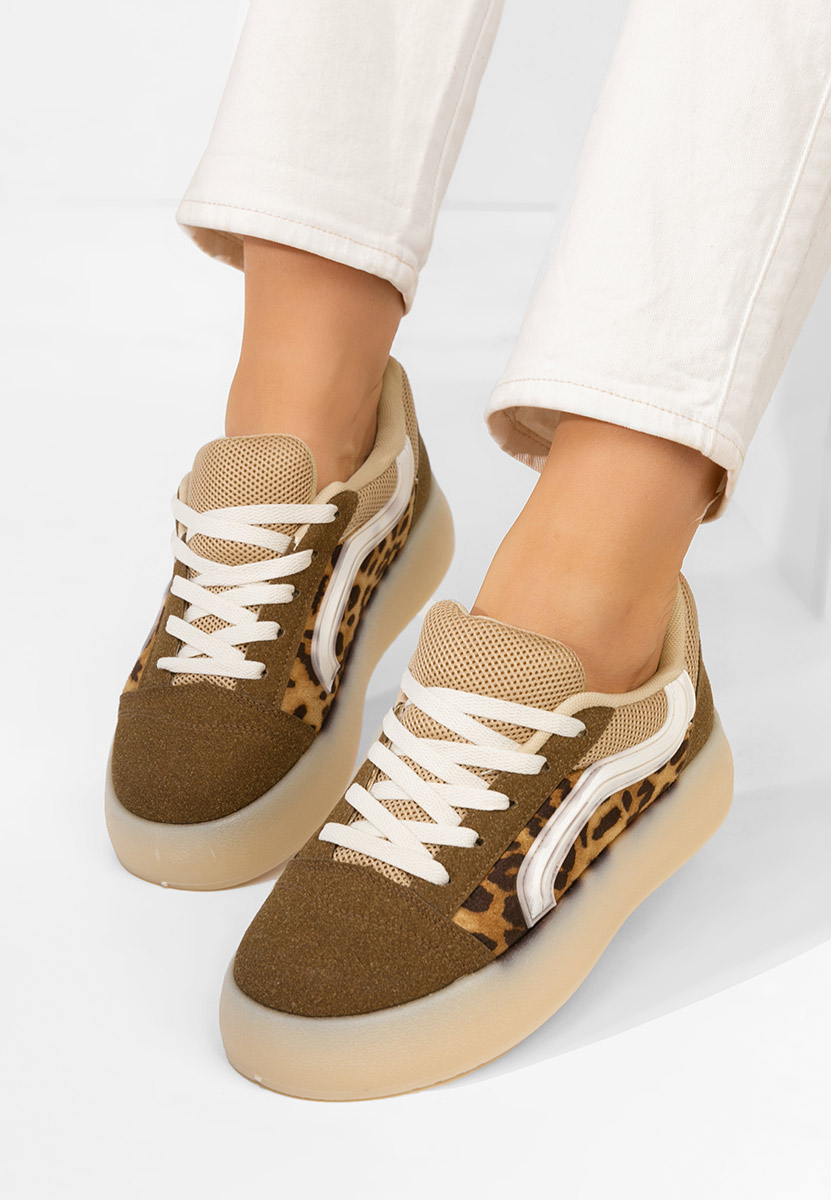 Sneakers γυναικεια Davira animal print