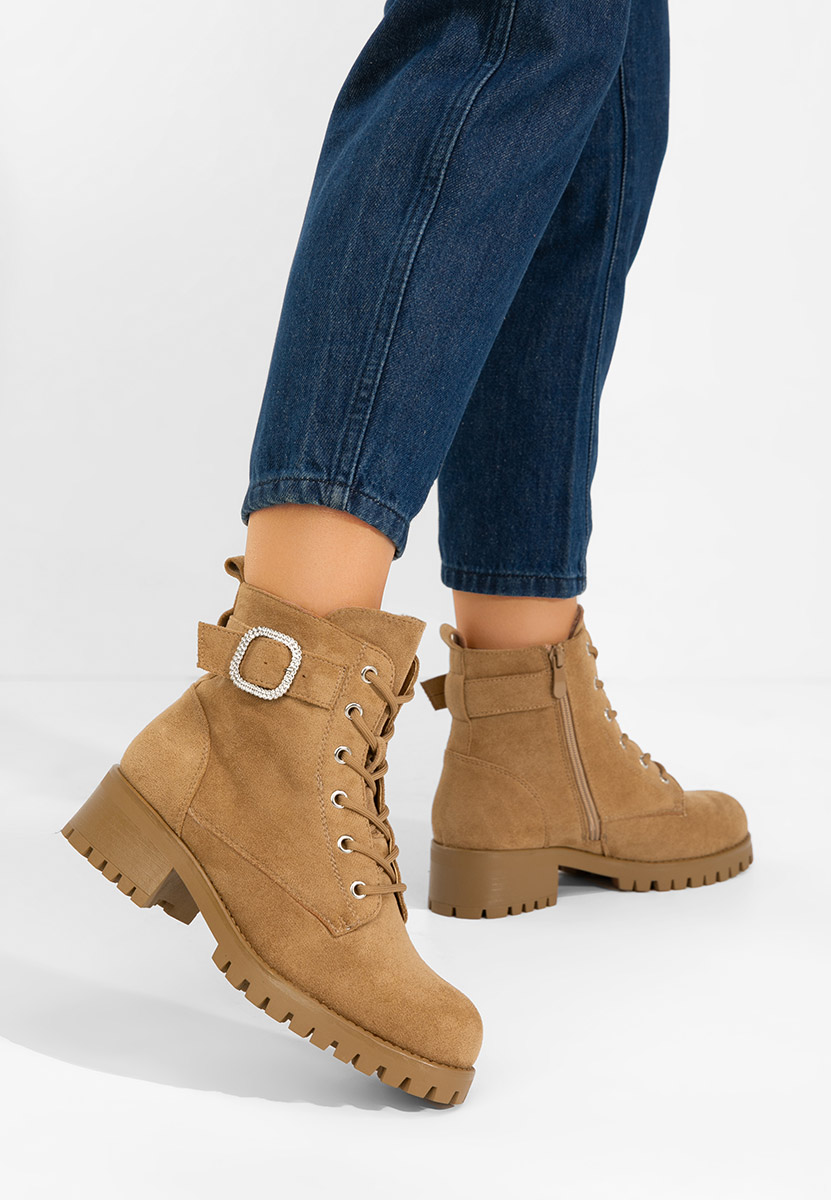 Γυναικεία μποτάκια Garneta ταμπά