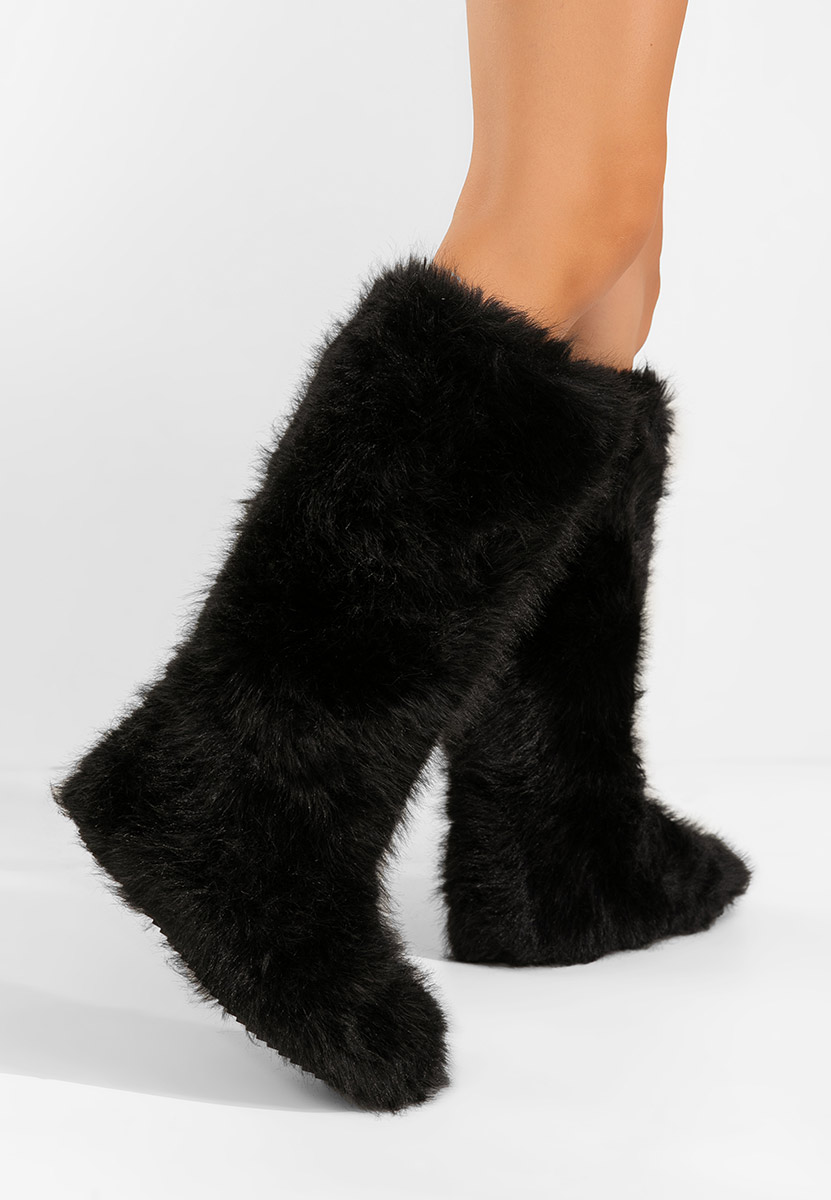 Χειμερινά μπότες γυναικείε Gelira Μαύρα