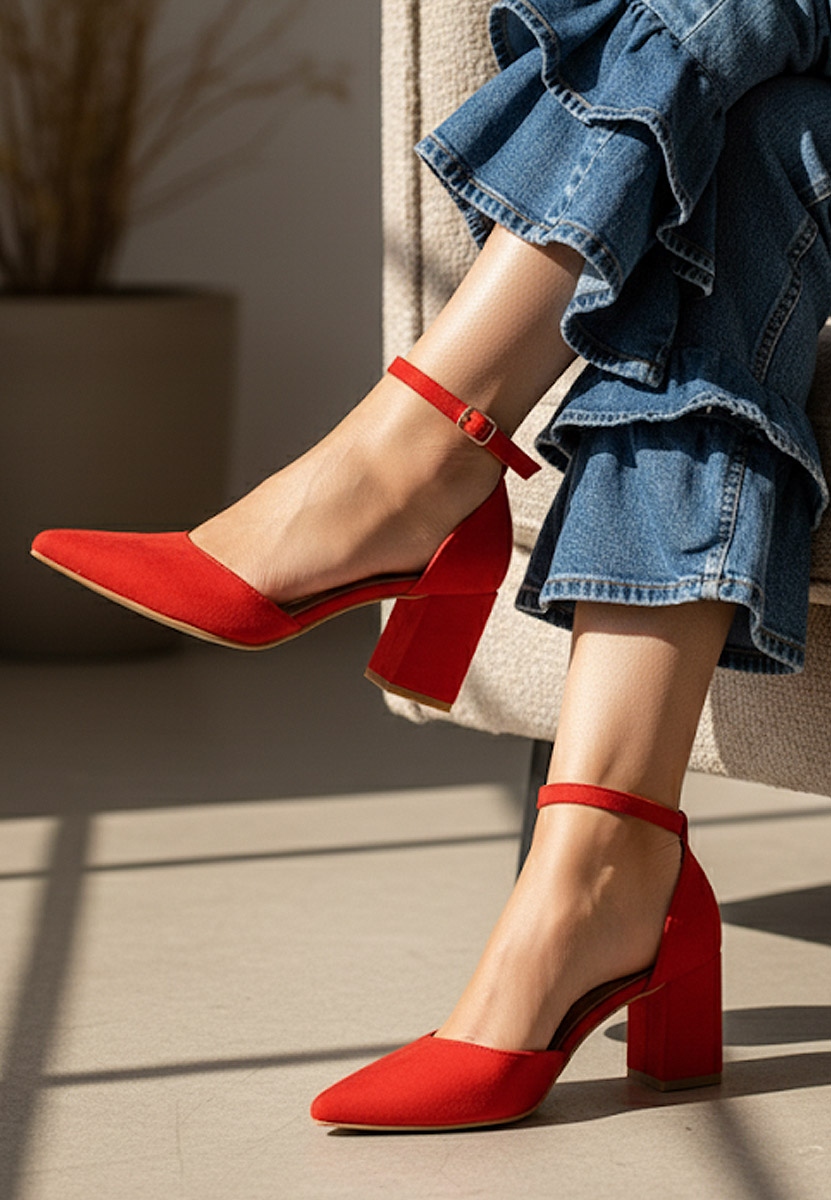 Γοβες Alivila V2 κοκκινο