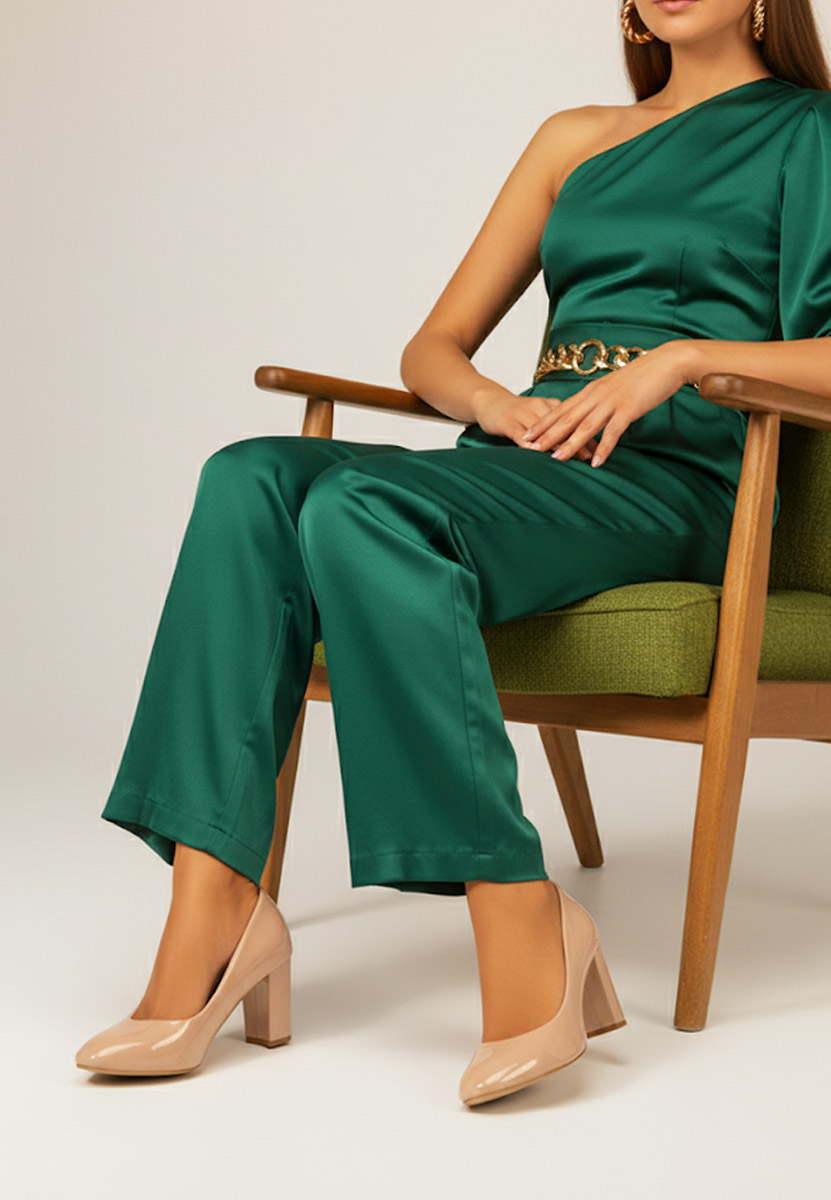 Γόβες Chique V5 μπεζ