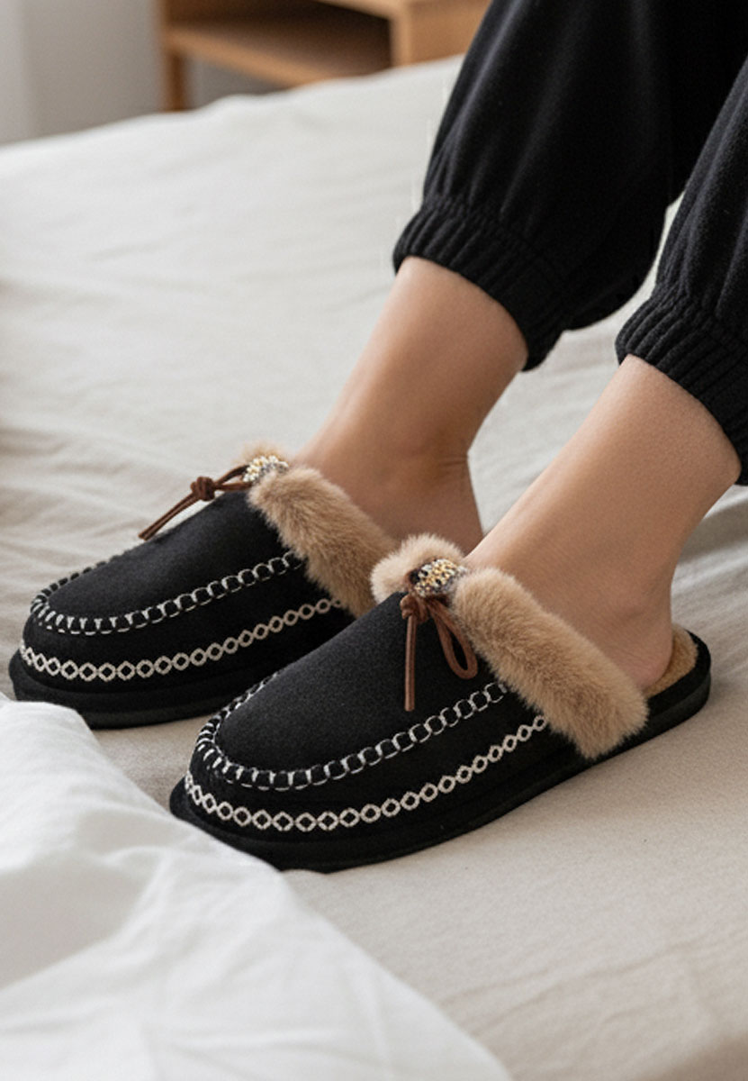 Γυναικείες Σαγιονάρες Zeriva μαύρα