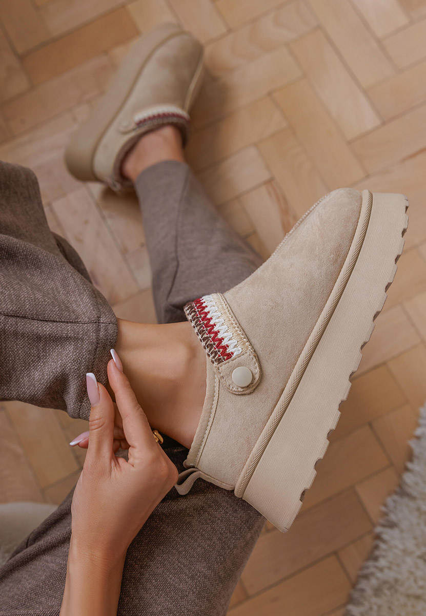 Γυναικεια σαμπο Frovia μπεζ