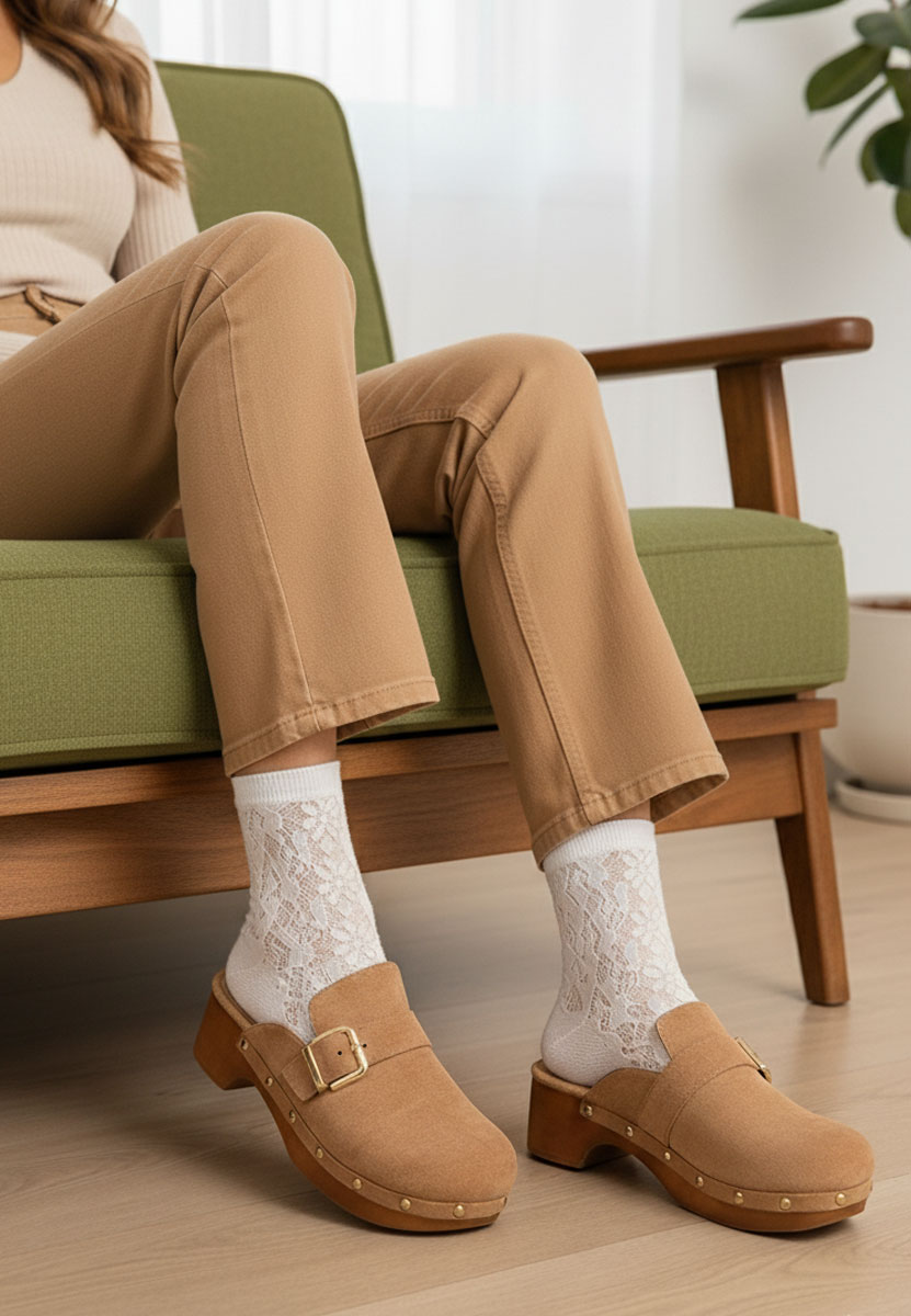 Mules γυναικεια Advika V2 χακι