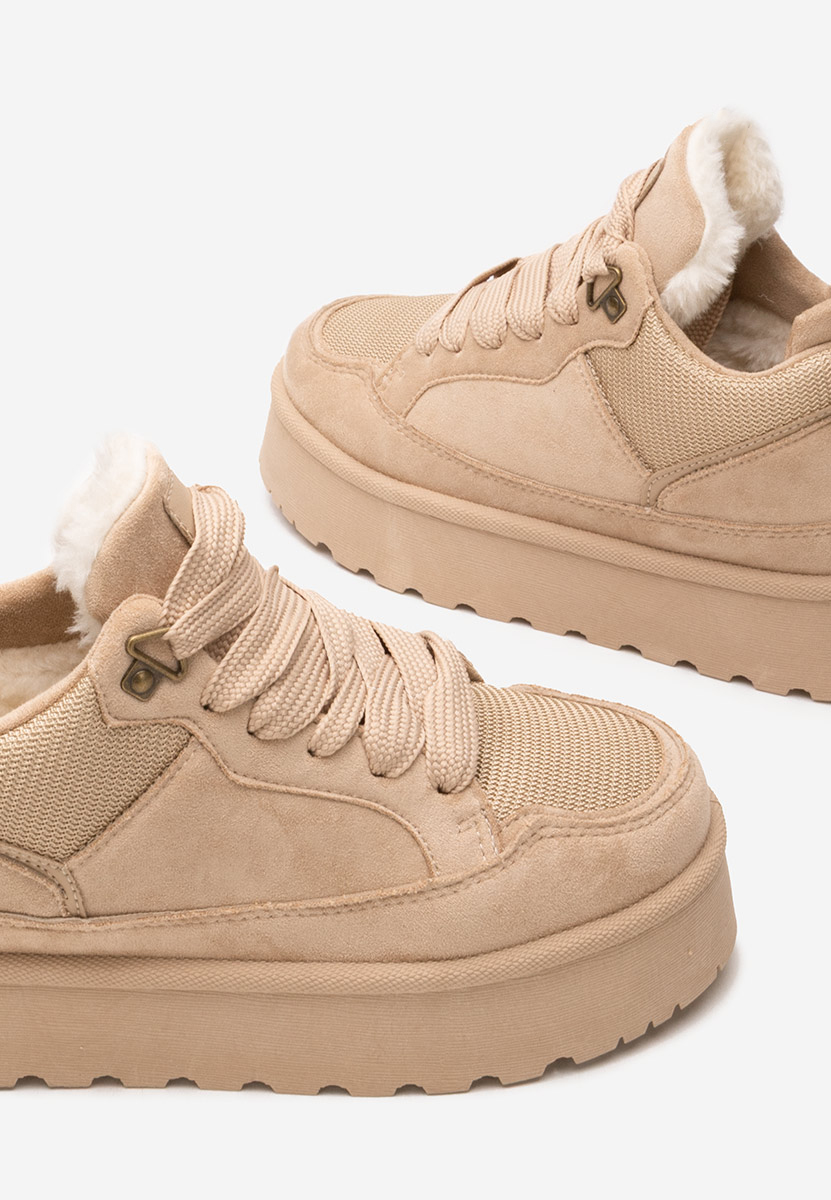 Sneakers με πλατφόρμα Isariel χακι