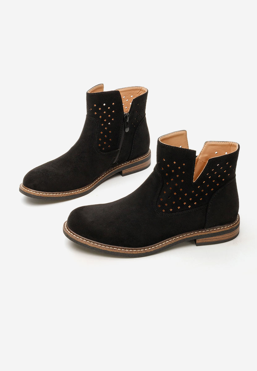 Γυναικεία μποτάκια Ilisha Μαύρα