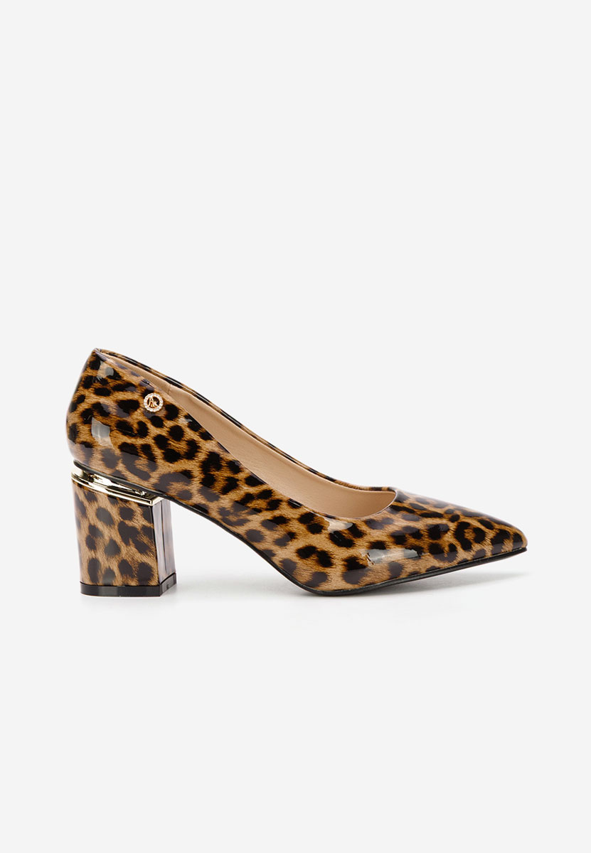 Γοβες Nelia V4 animal print