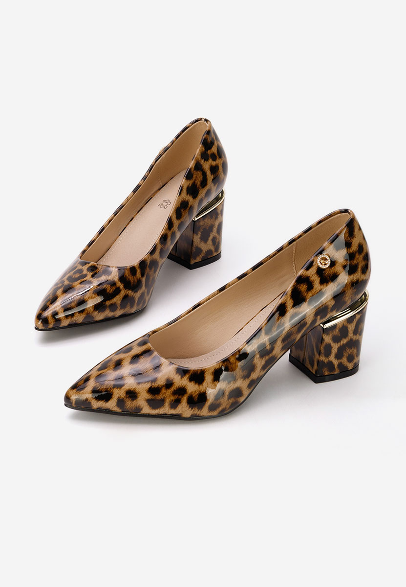 Γοβες Nelia V4 animal print