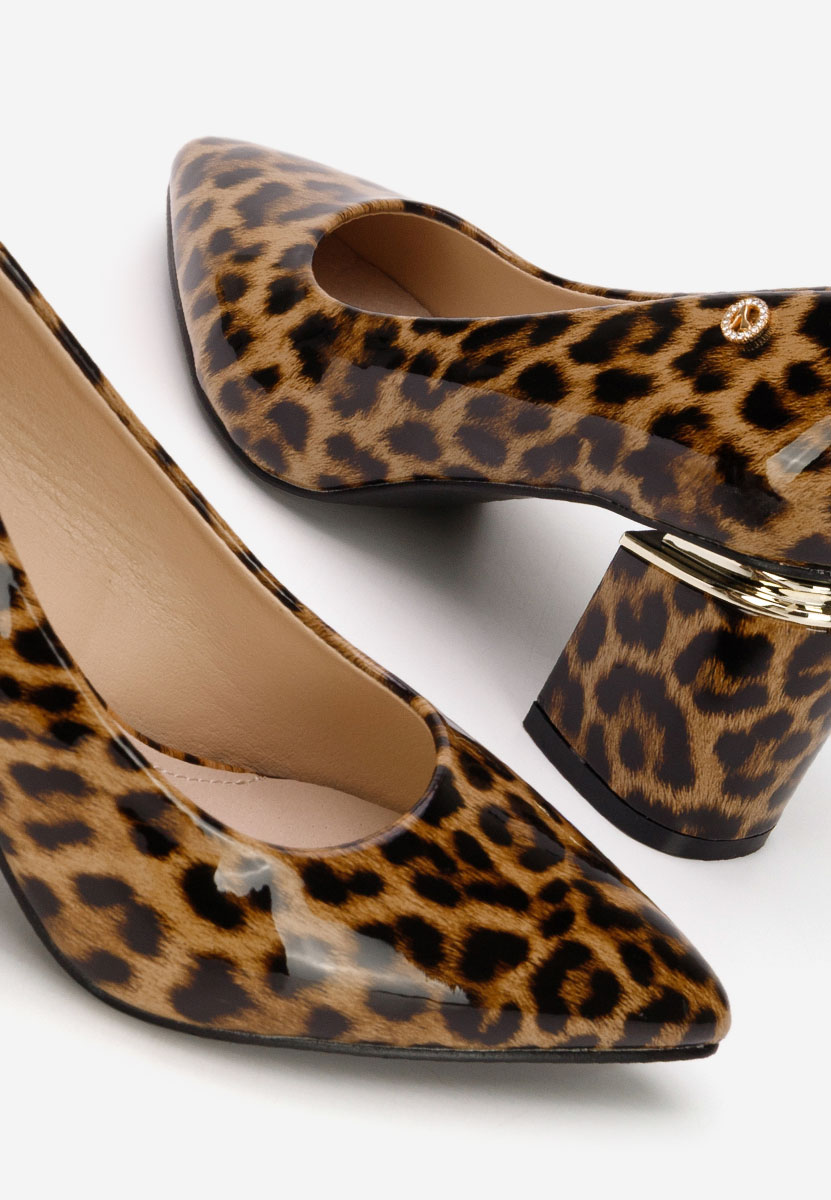 Γοβες Nelia V4 animal print