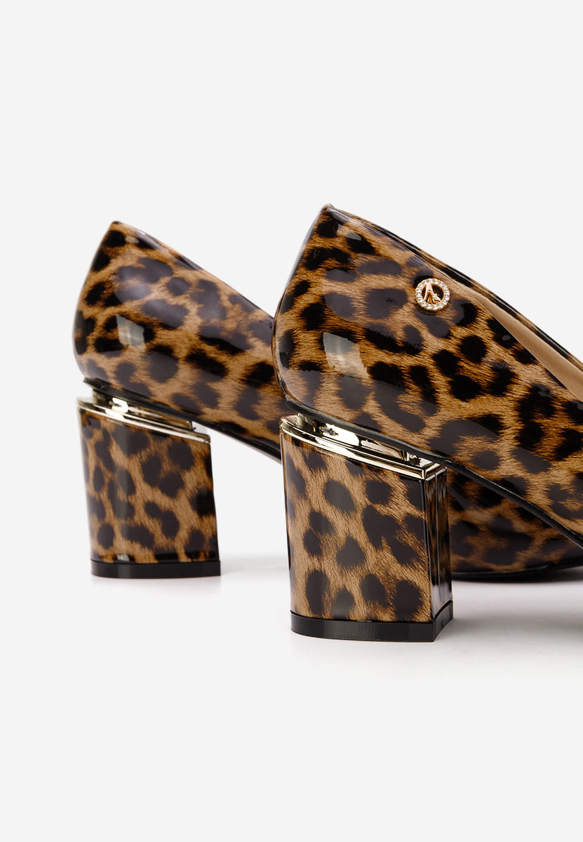 Γοβες Nelia V4 animal print