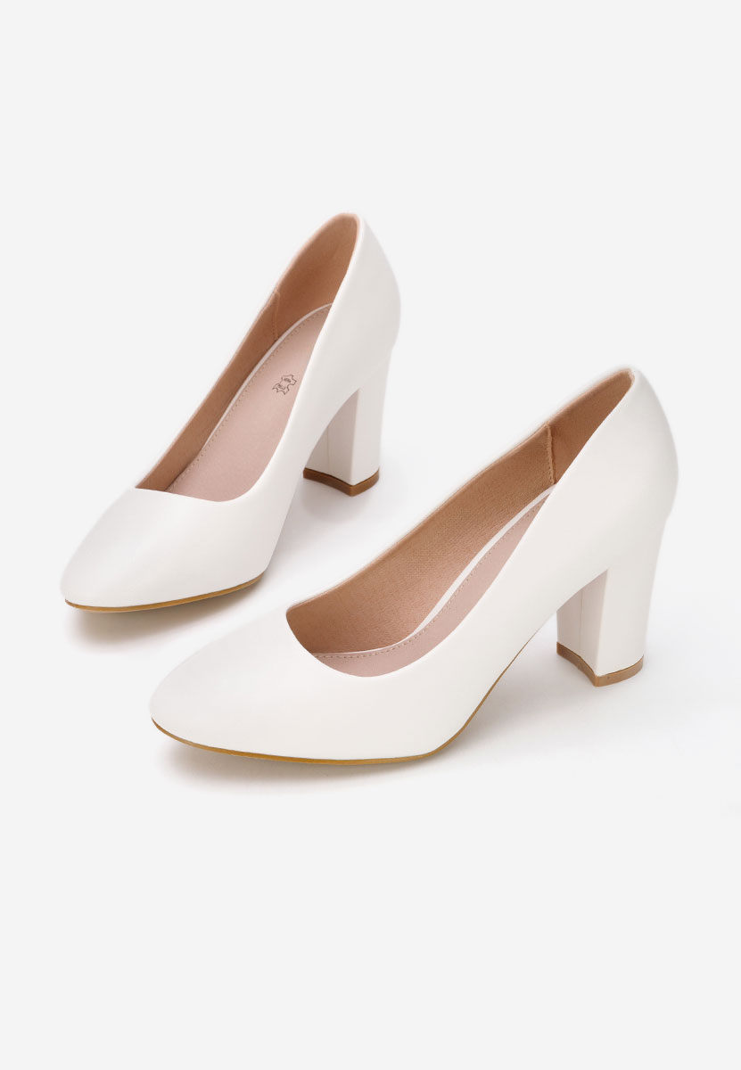 Γοβες Bonanza V2 λευκά