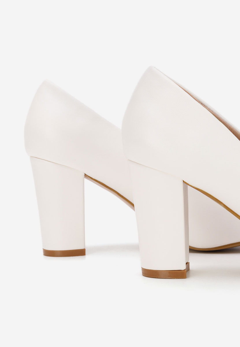 Γοβες Bonanza V2 λευκά