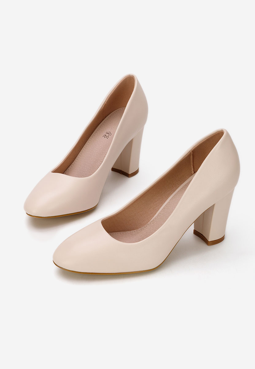 Γοβες Bonanza V2 μπεζ