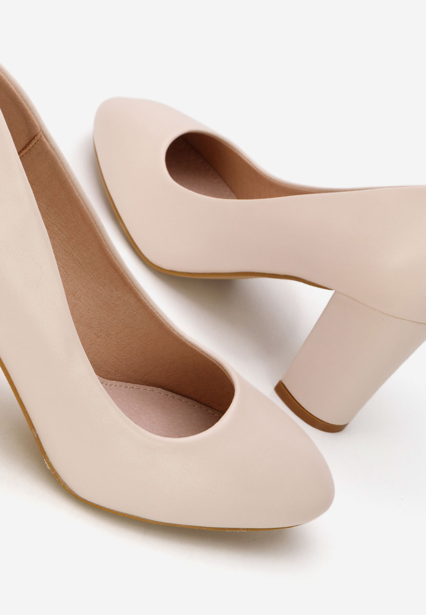 Γοβες Bonanza V2 μπεζ