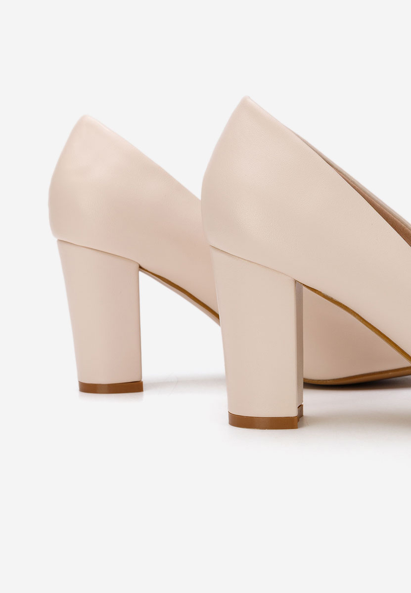 Γοβες Bonanza V2 μπεζ