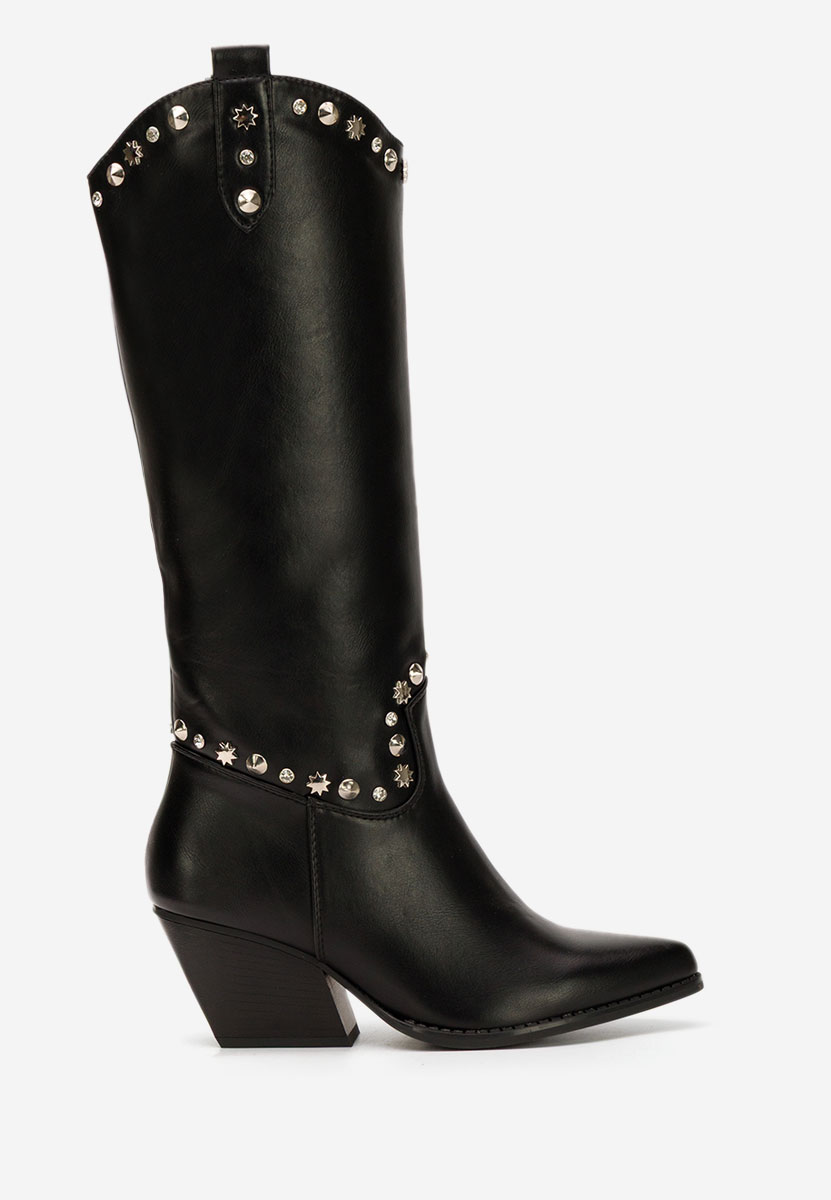 Καουμπόικες Μπότες Crisela Μαύρα