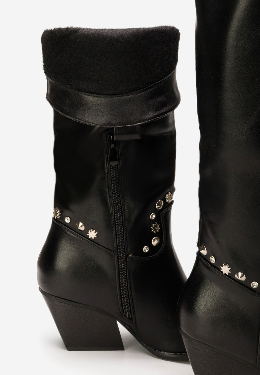 Καουμπόικες Μπότες Crisela Μαύρα