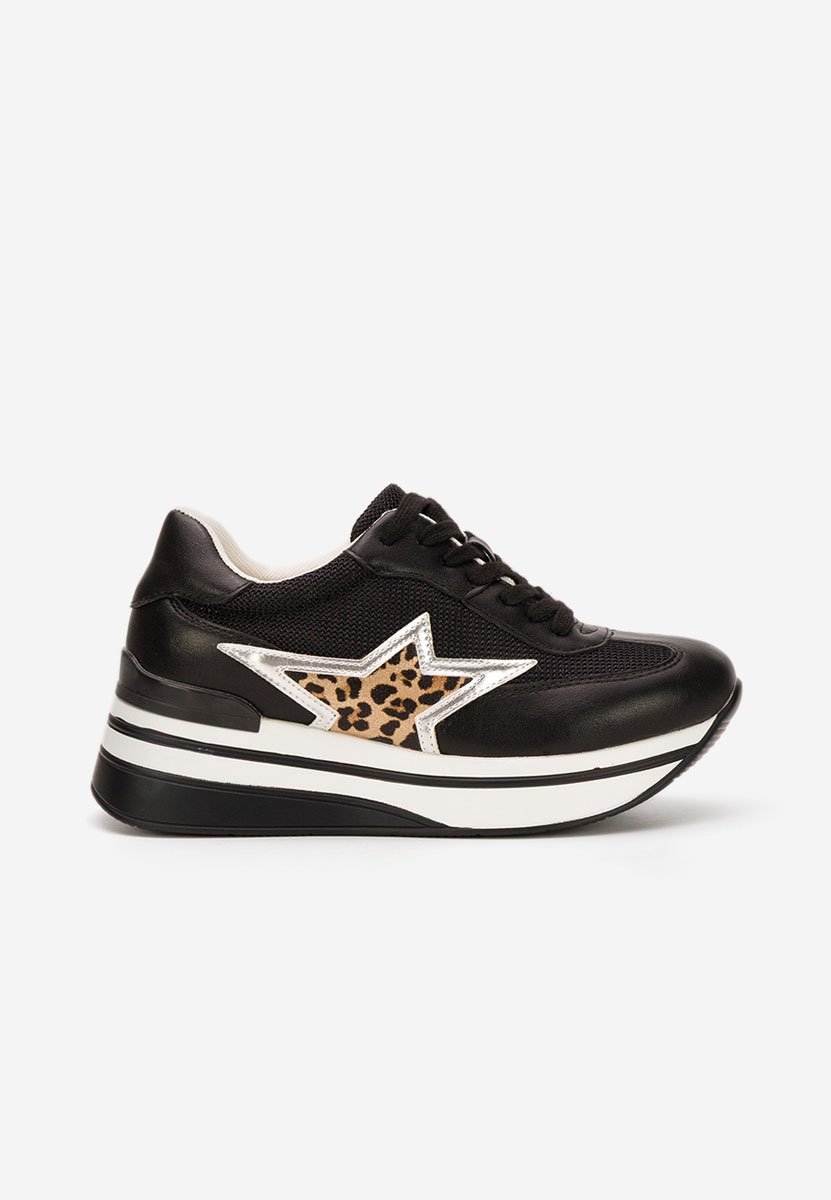 Sneakers με πλατφόρμα Valorys μαύρα