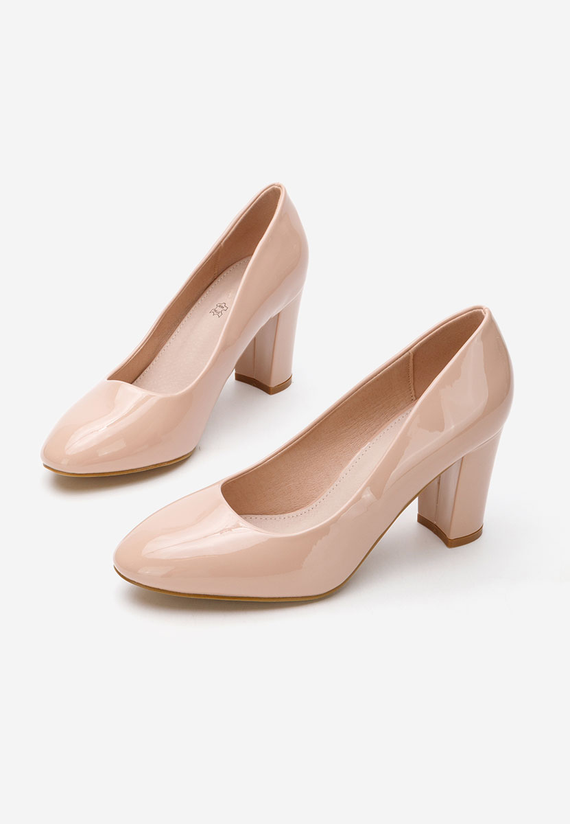 Γόβες Chique V5 μπεζ