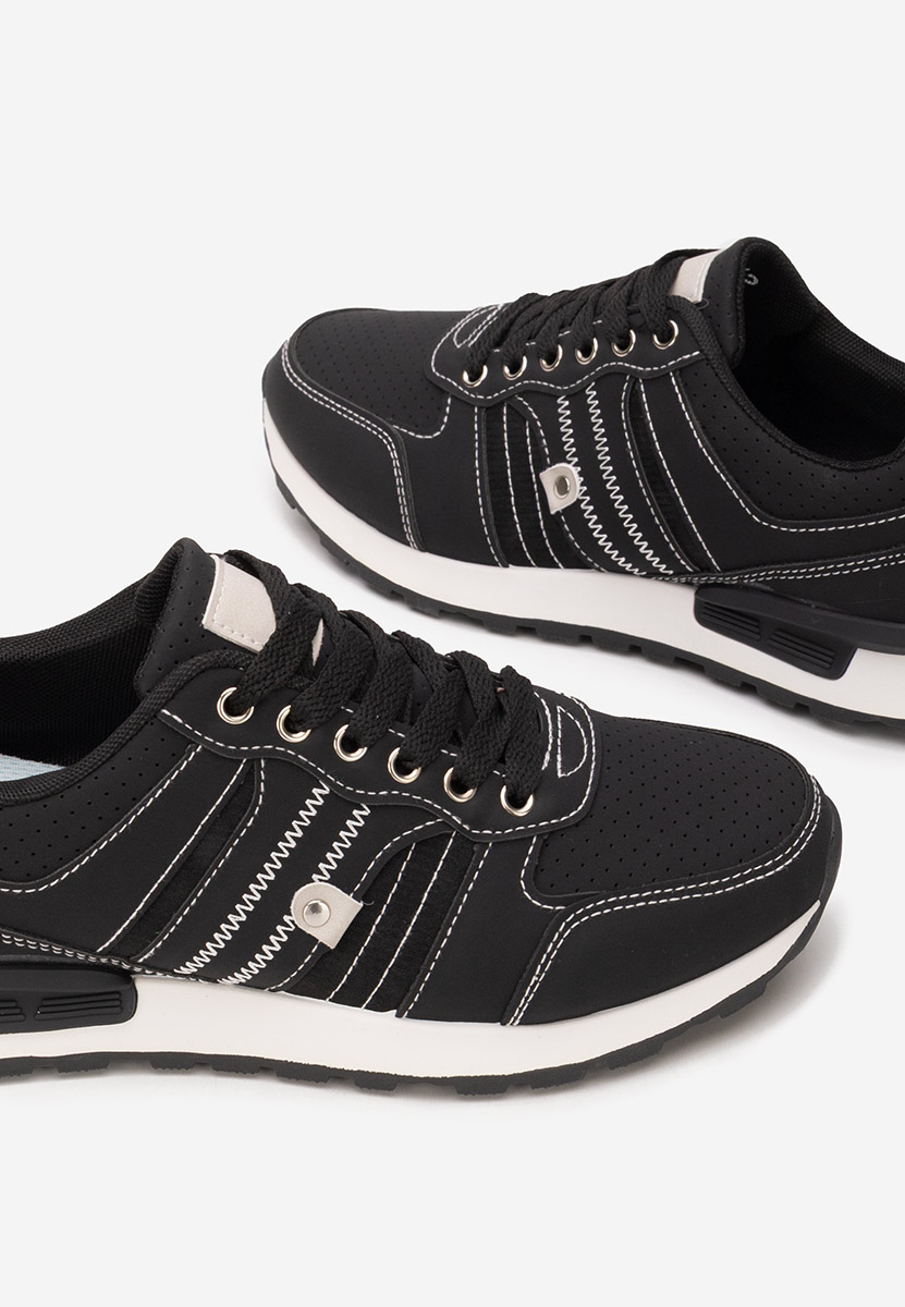 Sneakers σανδάλια Melcor μαύρα