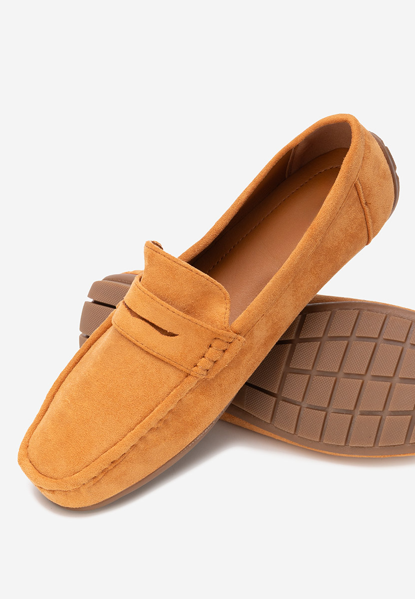 Mοκασινια ανδρικά Leroy ταμπά