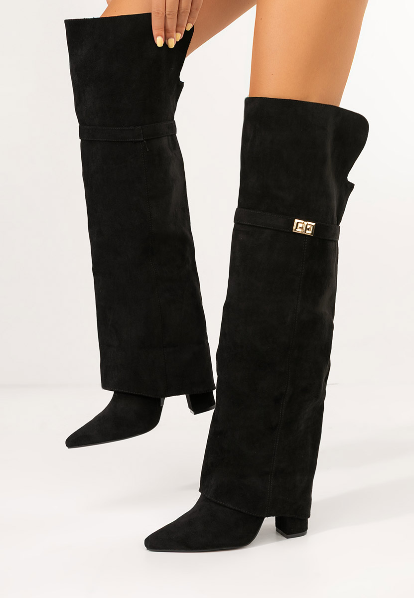 Ψηλές μπότες Crisia V2 Μαύρα