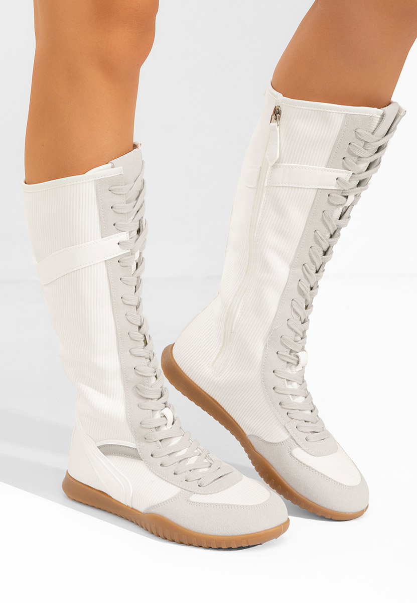 Γυναικεία sneakers αστραγάλο Daine V2 λευκά Γυναικεία sneakers αστραγάλο Daine V2 λευκά